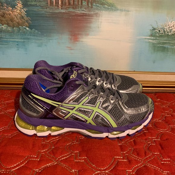 ASICS-Gel Kayano 21 T4H7N Sneakers Women's 8.5 - Picture 1 of 11